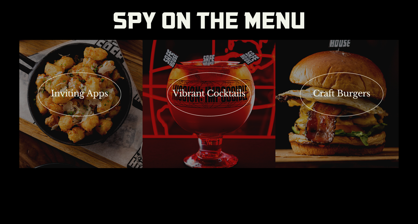 Spy on The Menu at SafeHouse Milwaukee